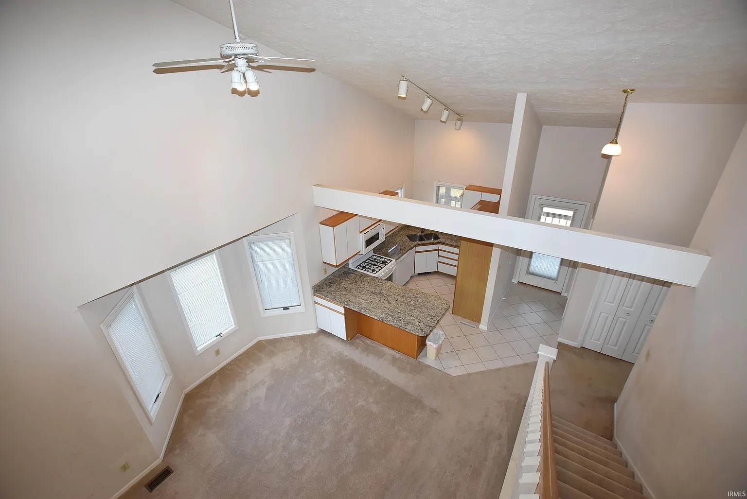 Interior of Harbour Pointe #53 before refurbishing