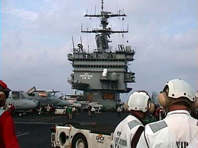 Two Days Aboard USS Enterprise