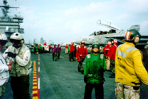 Two Days Aboard USS Enterprise